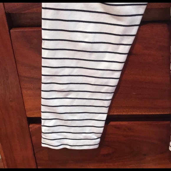 LULULEMON RARE QUIET STRIPE CROP LEGGINGS 4 VEUC - Picture 2 of 4